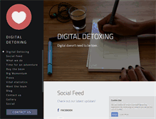 Tablet Screenshot of digitaldetoxing.com